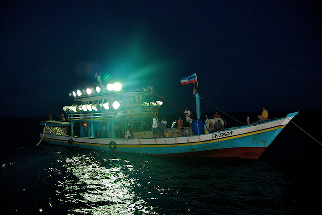 purseiner, fishing, night, eric madeja